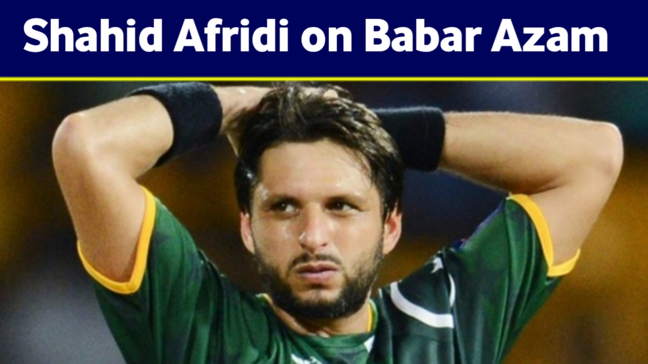 Read more about the article Shahid Afridi Criticizes Babar Azam!